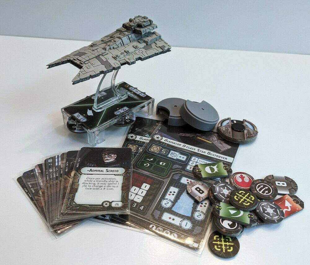 Star Wars Armada Gladiator class Star Destroyer Hobbut