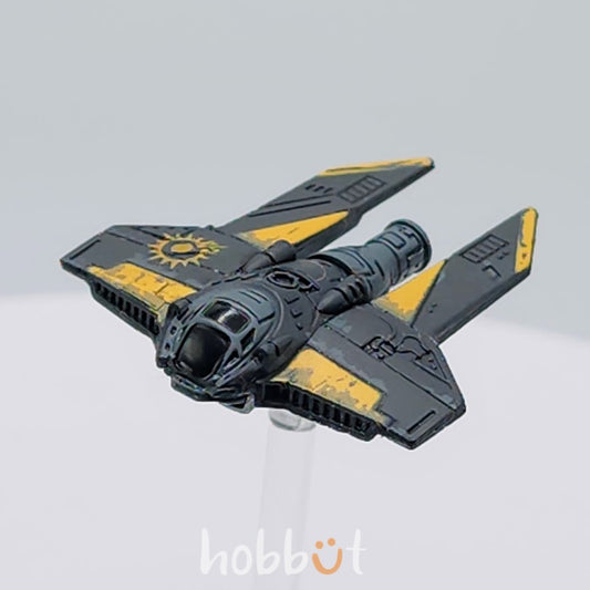 M3-A Interceptor Scyk Fighter-Black and Gold