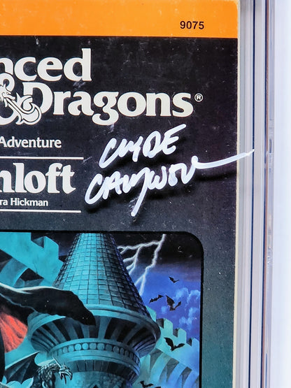 CGC 7.5 AD&D Ravenloft I6 Module Strahd Cover (SIGNED BY CLYDE CALDWELL)