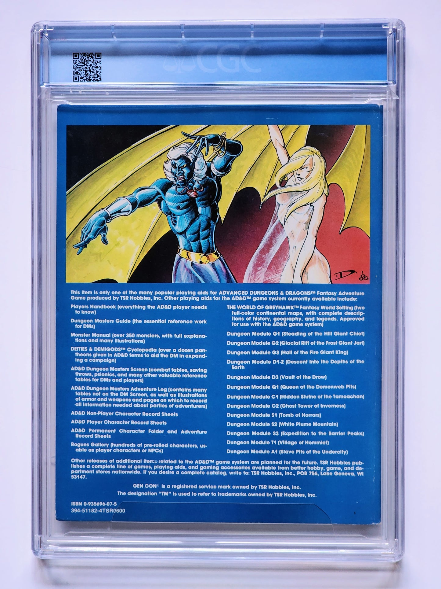 CGC 7.0 AD&D Vault of the Drow D3 Module (SIGNED BY EROL OTUS & DIESEL)