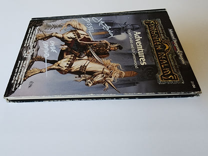 Forgotten Realms Adventures AD&D Rulebook (SIGNED BY CALDWELL, EASLEY, DIESEL, GREENWOOD, GRUBB)