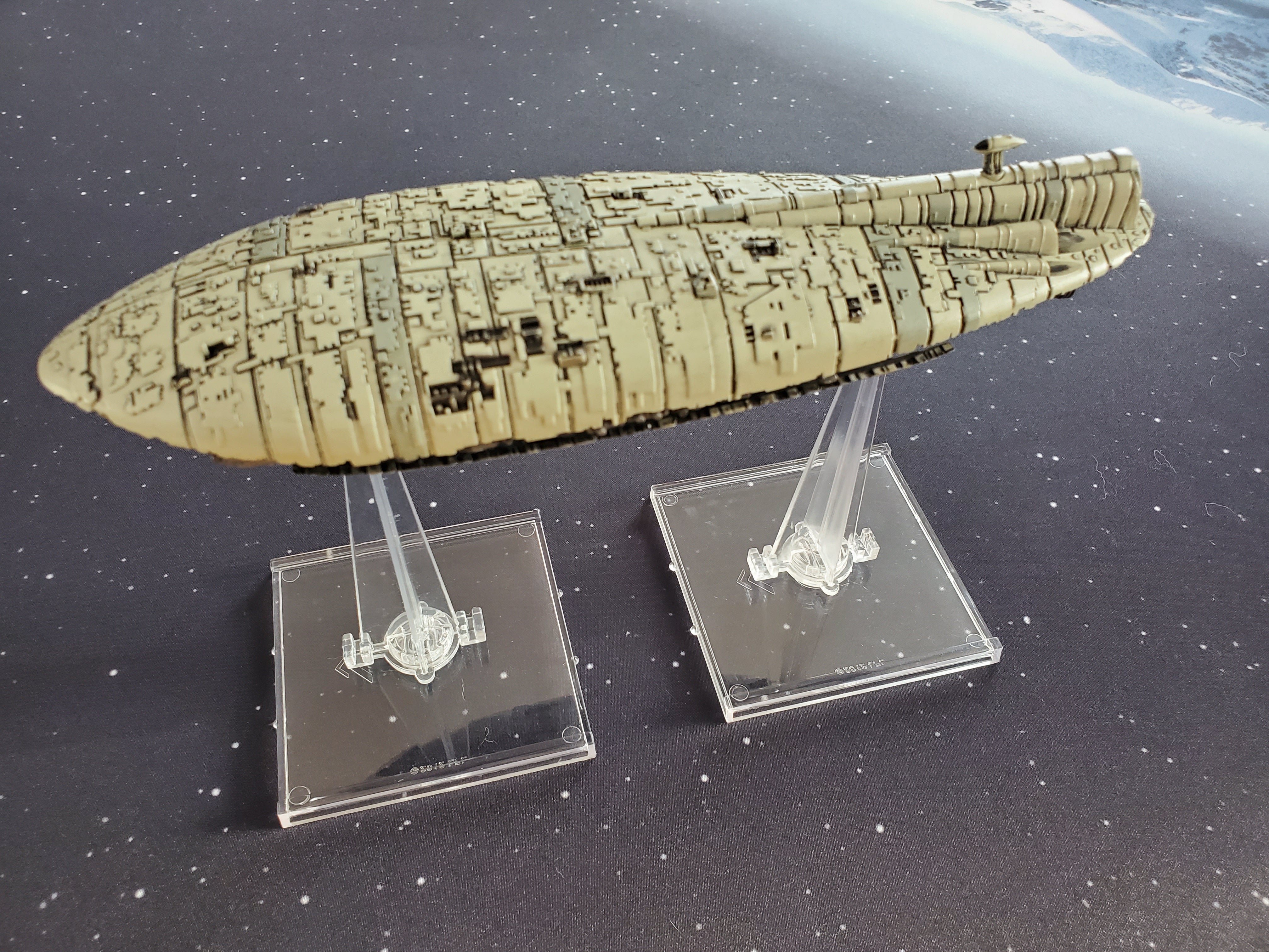 Rebel sales transport ship