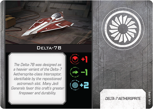 X-Wing Miniatures Delta-7B Configuration Upgrades