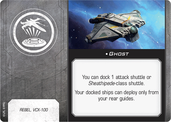 X-Wing Miniatures Ghost Title Upgrades