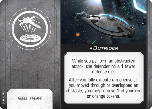 X-Wing Miniatures Outrider Title Upgrades