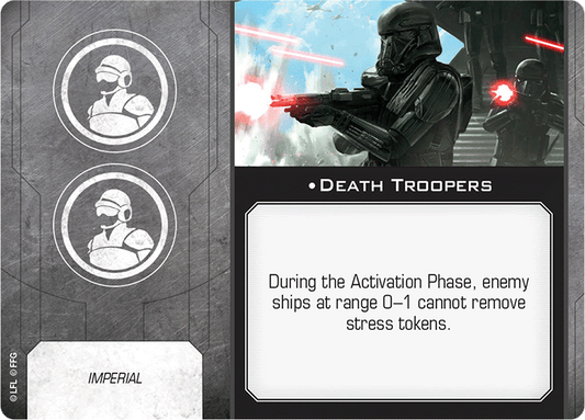 X-Wing Miniatures Death Troopers Crew Upgrades