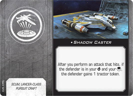 X-Wing Miniatures Shadow Caster Title Upgrades