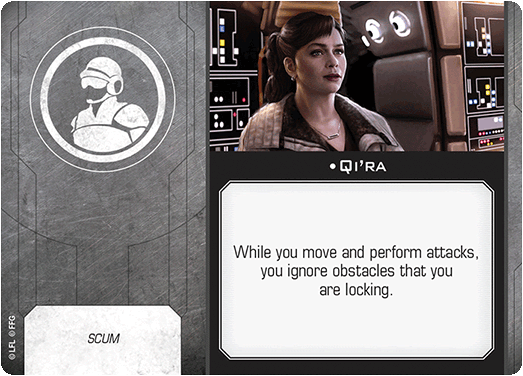 X-Wing Miniatures Qi'ra Crew Upgrades