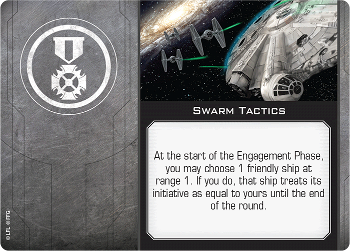 X-Wing Miniatures Swarm Tactics Talent Upgrades