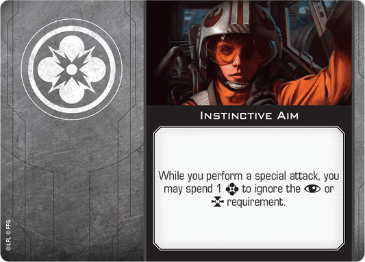 X-Wing Miniatures Instinctive Aim Force Power Upgrades