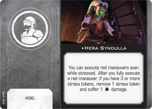 X-Wing Miniatures Hera Syndulla Crew Upgrades