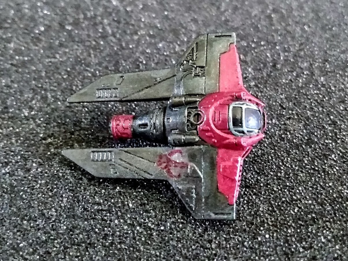 M3-A Interceptor Scyk Fighter - Professionally Painted