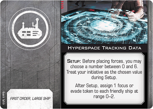 X-Wing Miniatures Hyperspace Tracking Data Tech Upgrades